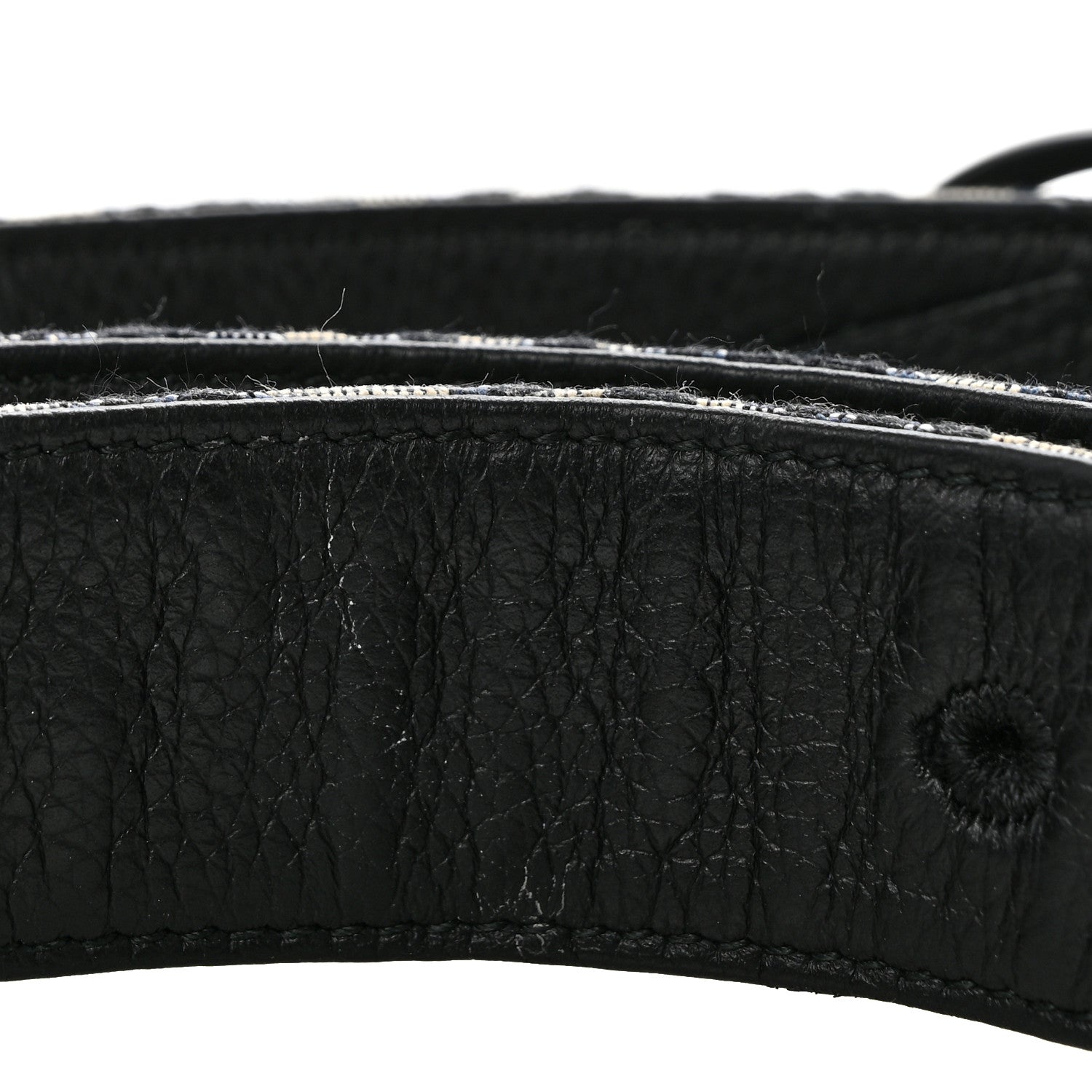 Christian Dior Oblique 35mm Belt 100 40 Blue Multi 7 of 7