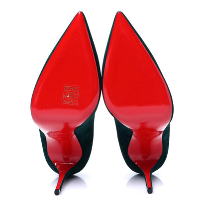 Christian Louboutin Suede So Kate 100 39 Green 5 of 7