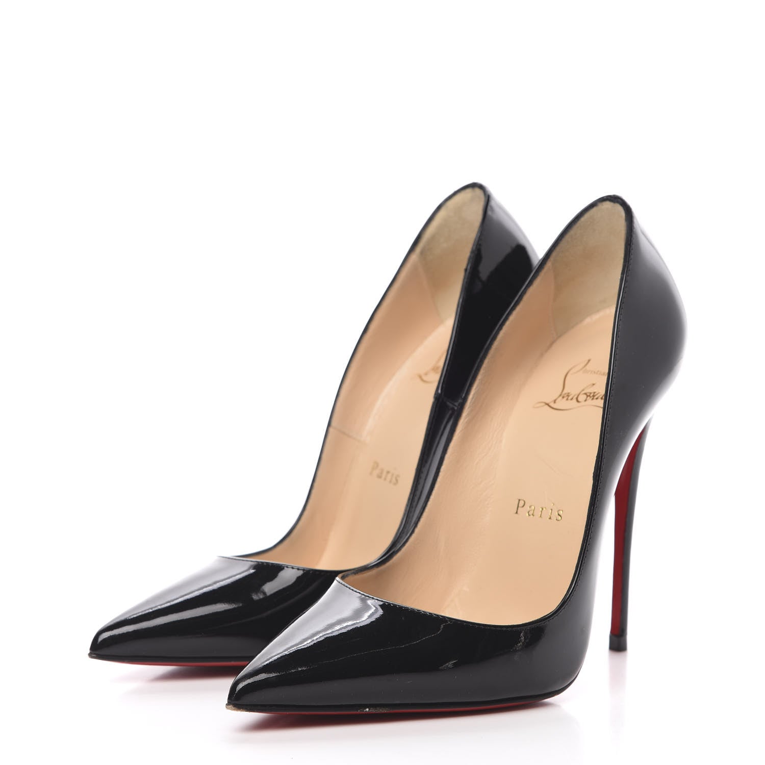 Christian Louboutin Patent So Kate 120 Pumps 35.5 Black 3 of 11