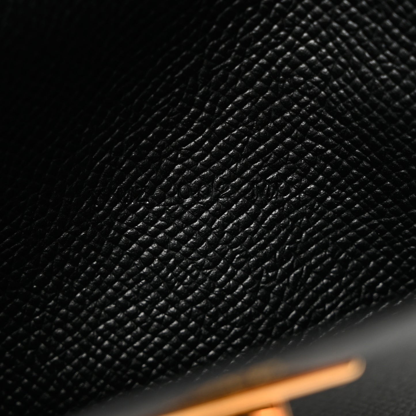 Epsom Kelly Pocket Compact Wallet Black