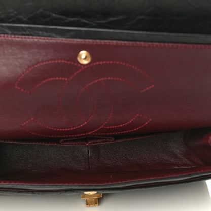 Chanel Aged Calfskin Quilted 2.55 Reissue 226 Flap Black 4 of 17