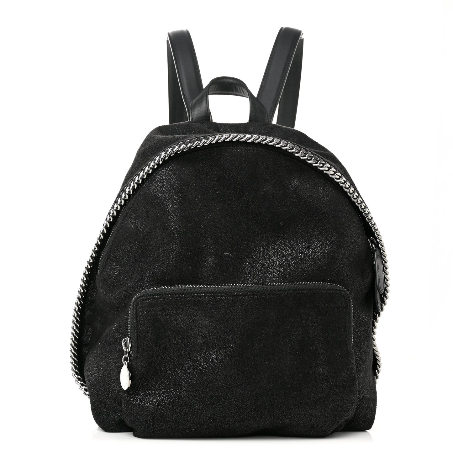 Shaggy Deer Small Falabella Backpack Black
