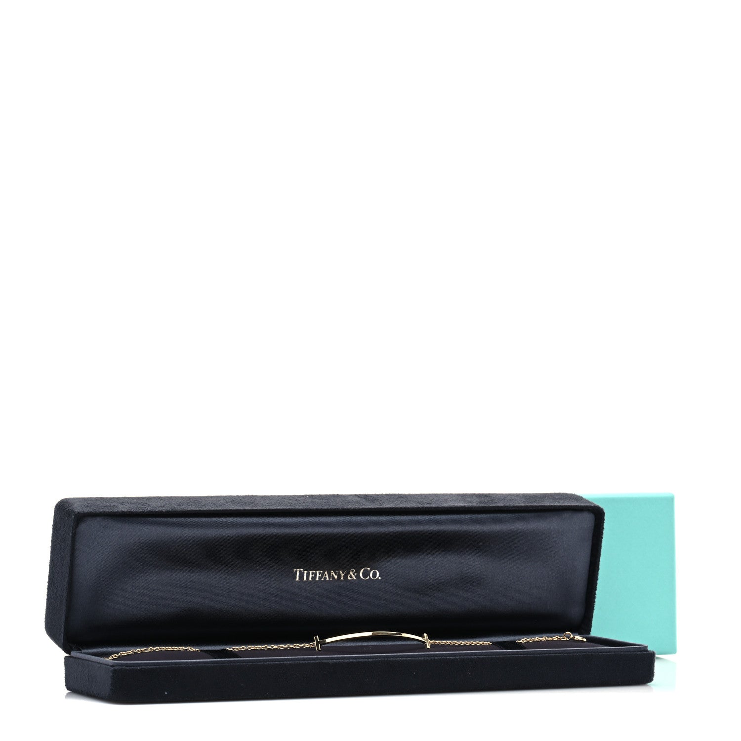 Tiffany 18K Yellow Gold T Smile Bracelet 6 of 6