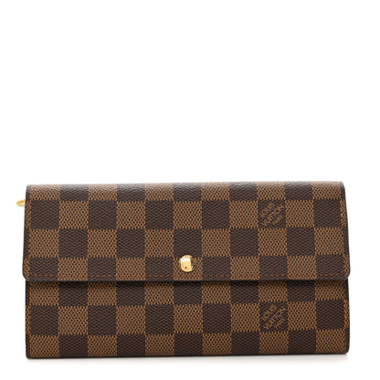 Louis Vuitton Damier Ebene Sarah Wallet 1 of 7