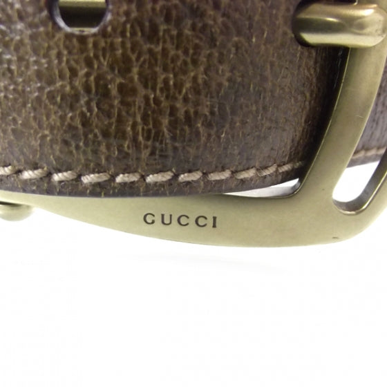 Leather Web Grommet Belt 34