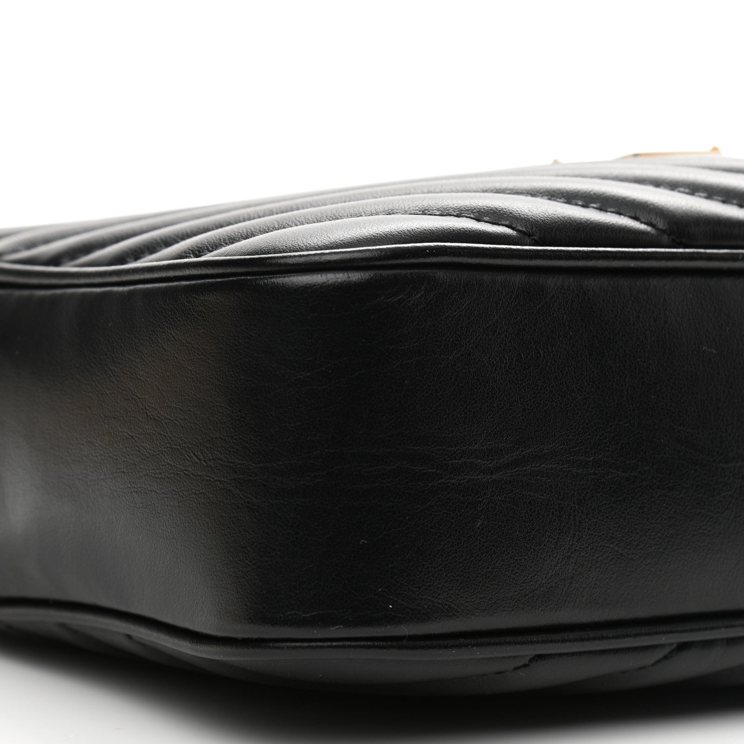 Saint Laurent Calfskin Matelasse Monogram Lou Camera Bag Black 9 of 10
