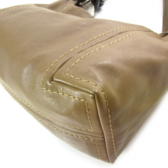 Leather Snake Saba Hobo