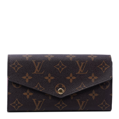 Louis Vuitton Monogram Sarah Wallet NM Coquelicot 1 of 5