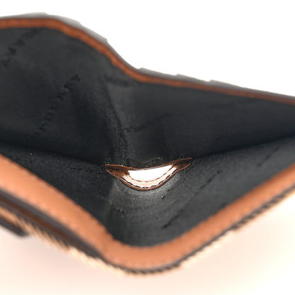 Burberry House Check Luna French Wallet Brown 6 of 7