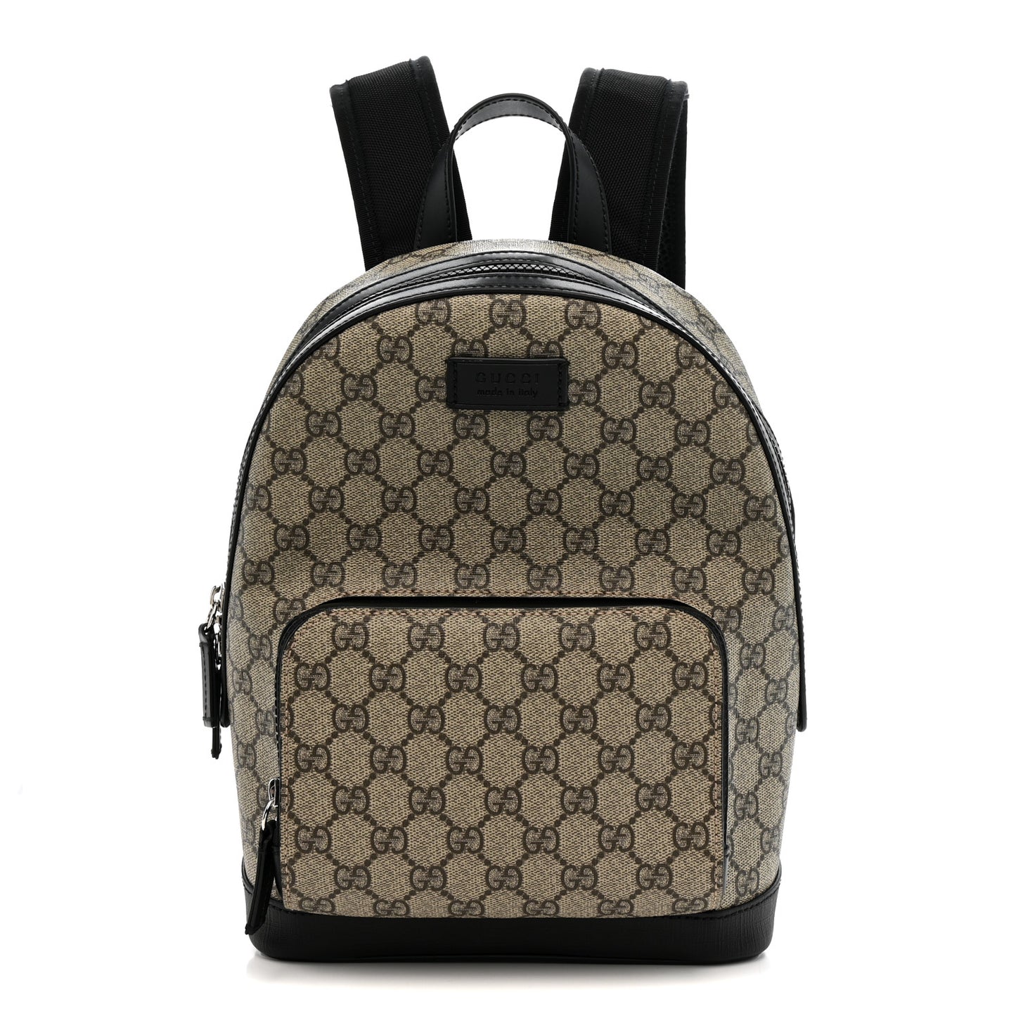 GG Supreme Monogram Small Eden Day Backpack Black