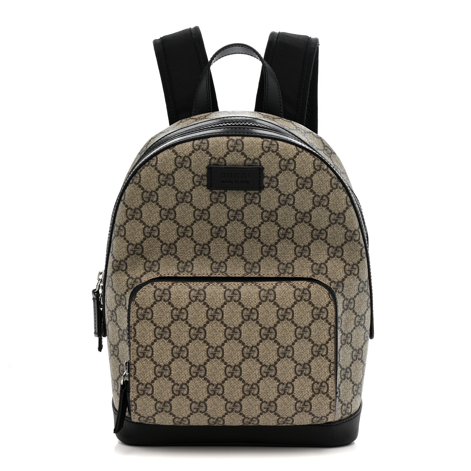 Gucci GG Supreme Monogram Small Eden Day Backpack Black 1 of 11