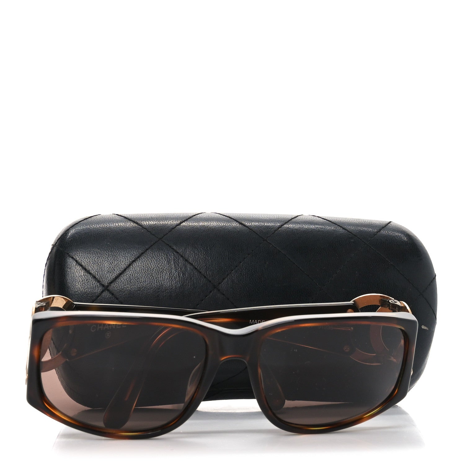 Chanel CC Logo Sunglasses 02461 Tortoise 7 of 7