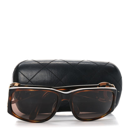Chanel CC Logo Sunglasses 02461 Tortoise 7 of 7