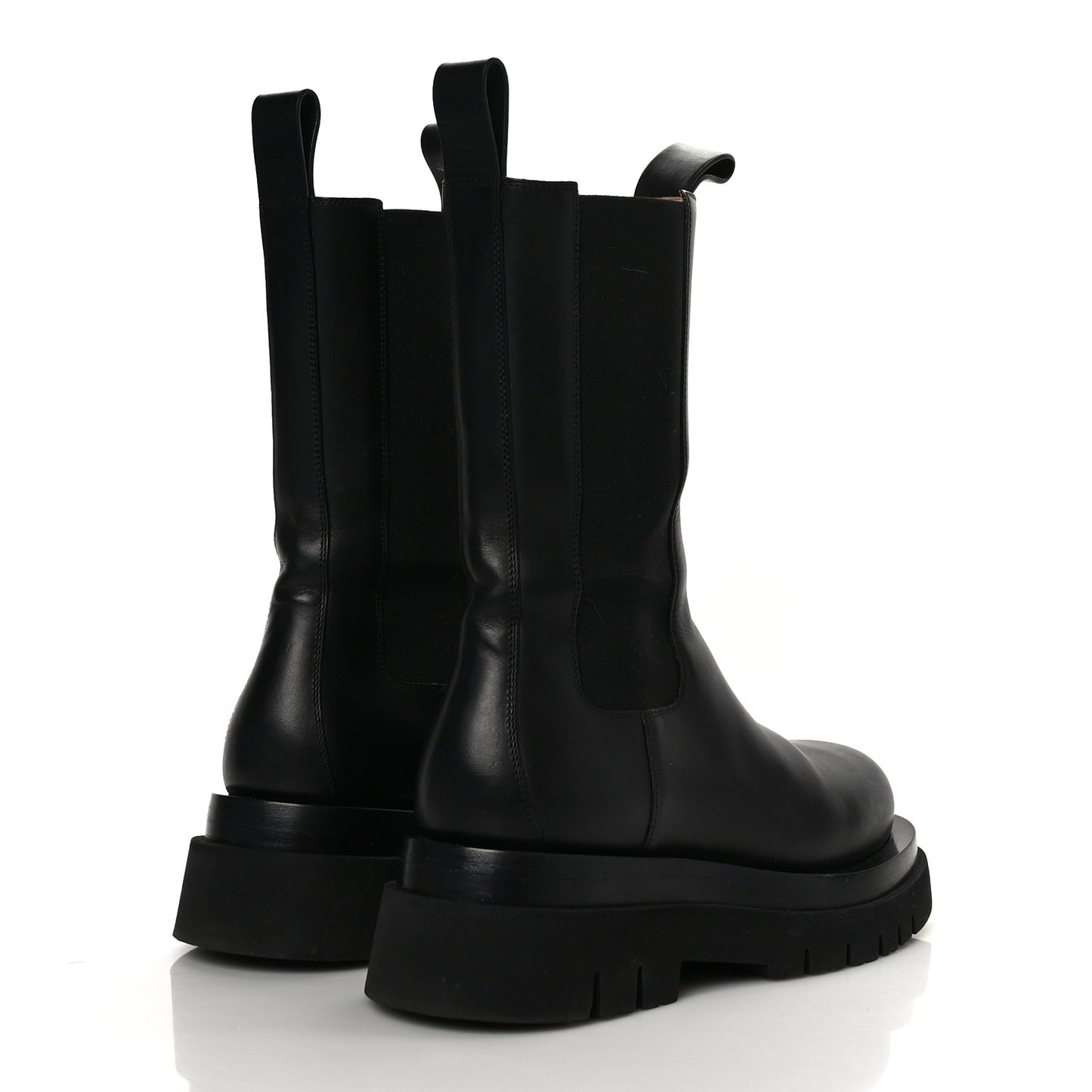 Calfskin The Lug Chelsea 55mm Boots 38 Black