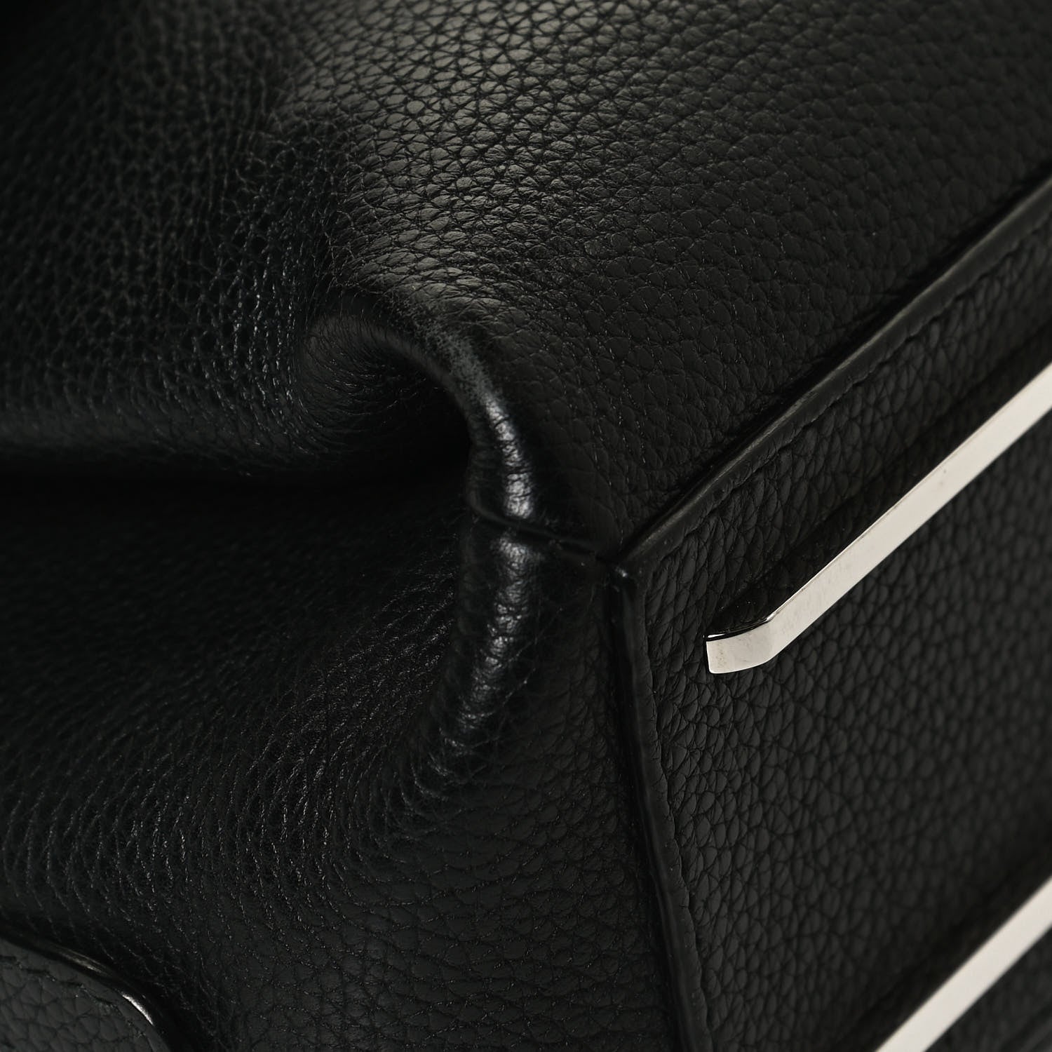 Balenciaga Grained Calfskin Le Dix Mini Soft Cartable Crossbody Black 11 of 14
