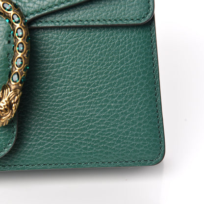 Gucci Calfskin Mini Dionysus Shoulder Bag Emerald 10 of 11