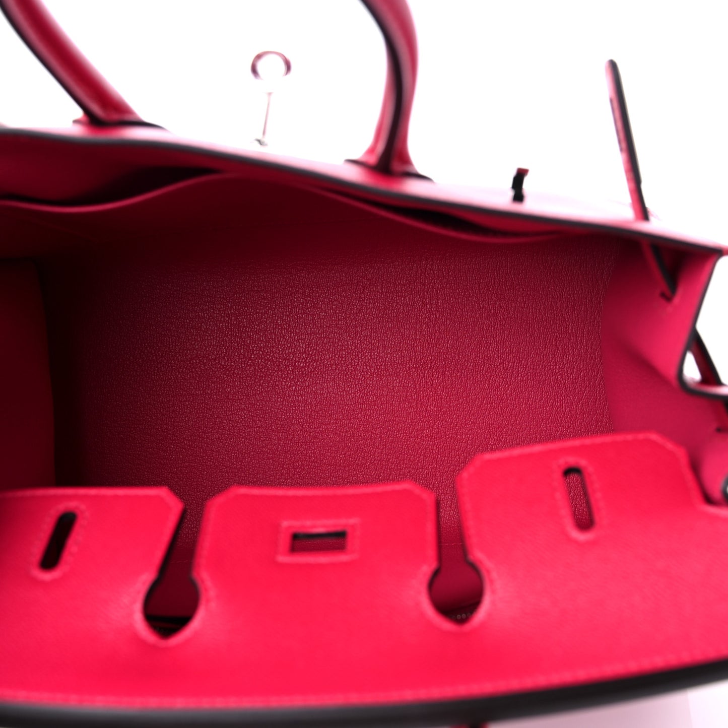 Madame Calfskin Birkin Sellier 25 FRAMBOISE