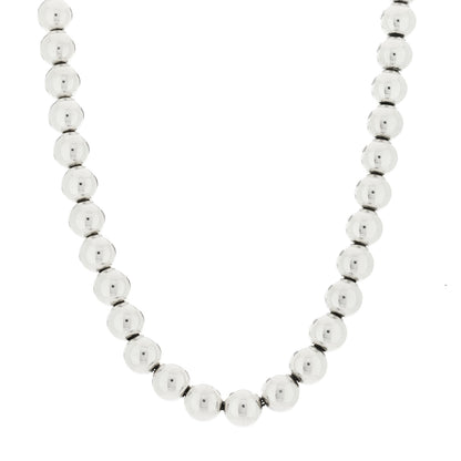 Tiffany Sterling Silver 10mm Hardwear Ball Necklace 3 of 5