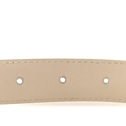 Louis Vuitton Damier Azur LV Initiales Belt 80 32 4 of 9
