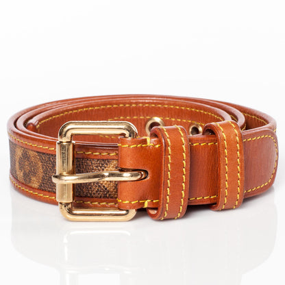Louis Vuitton Monogram Rayures Tisse Belt 80 32 1 of 7