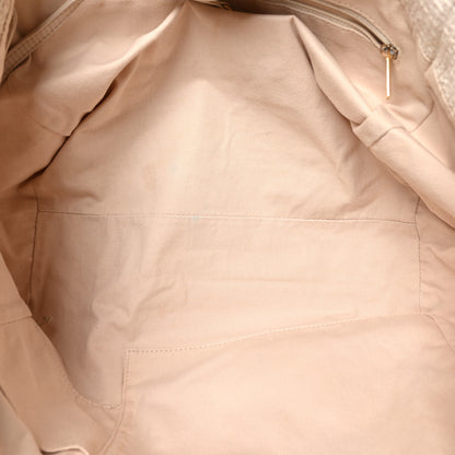 Chanel Mixed Fibers Calfskin Medium Deauville Tote Light Beige 5 of 10