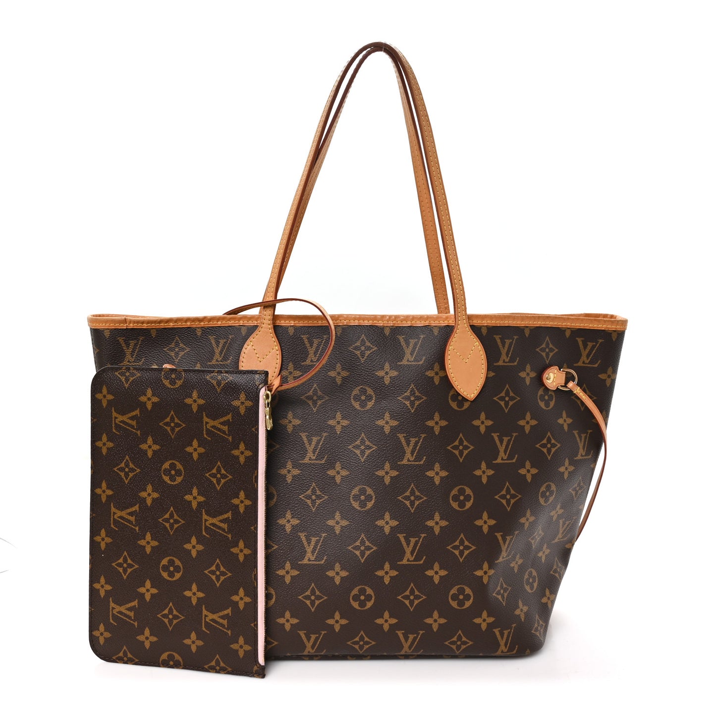 Monogram Neo Neverfull MM Rose Ballerine