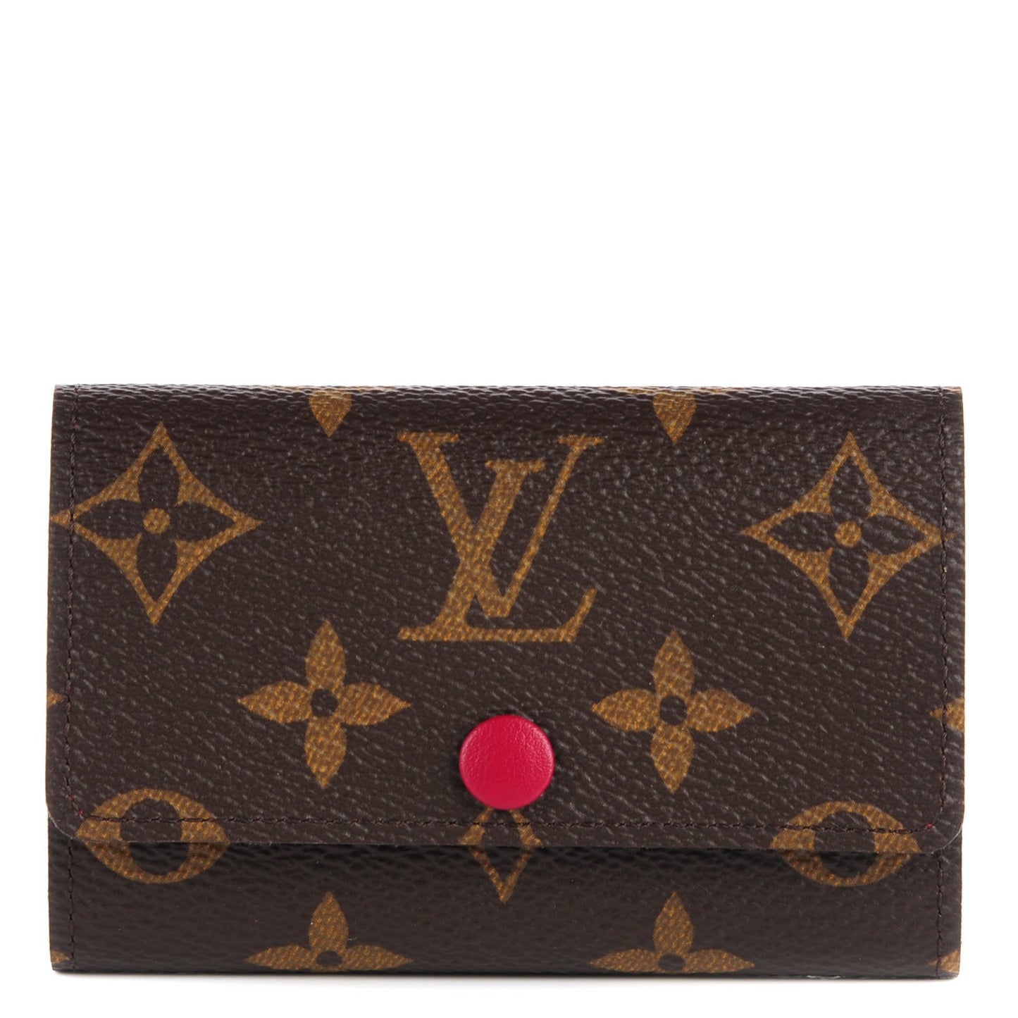 Monogram 6 Key Multicles Holder Fuchsia