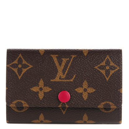 Louis Vuitton Monogram 6 Key Multicles Holder Fuchsia 1 of 7