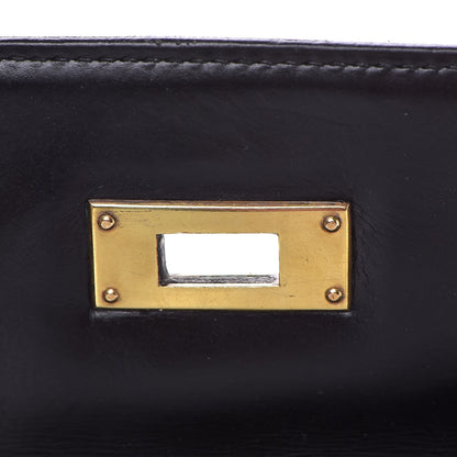 Hermes Box Kelly Retourne 28 Black 21 of 40