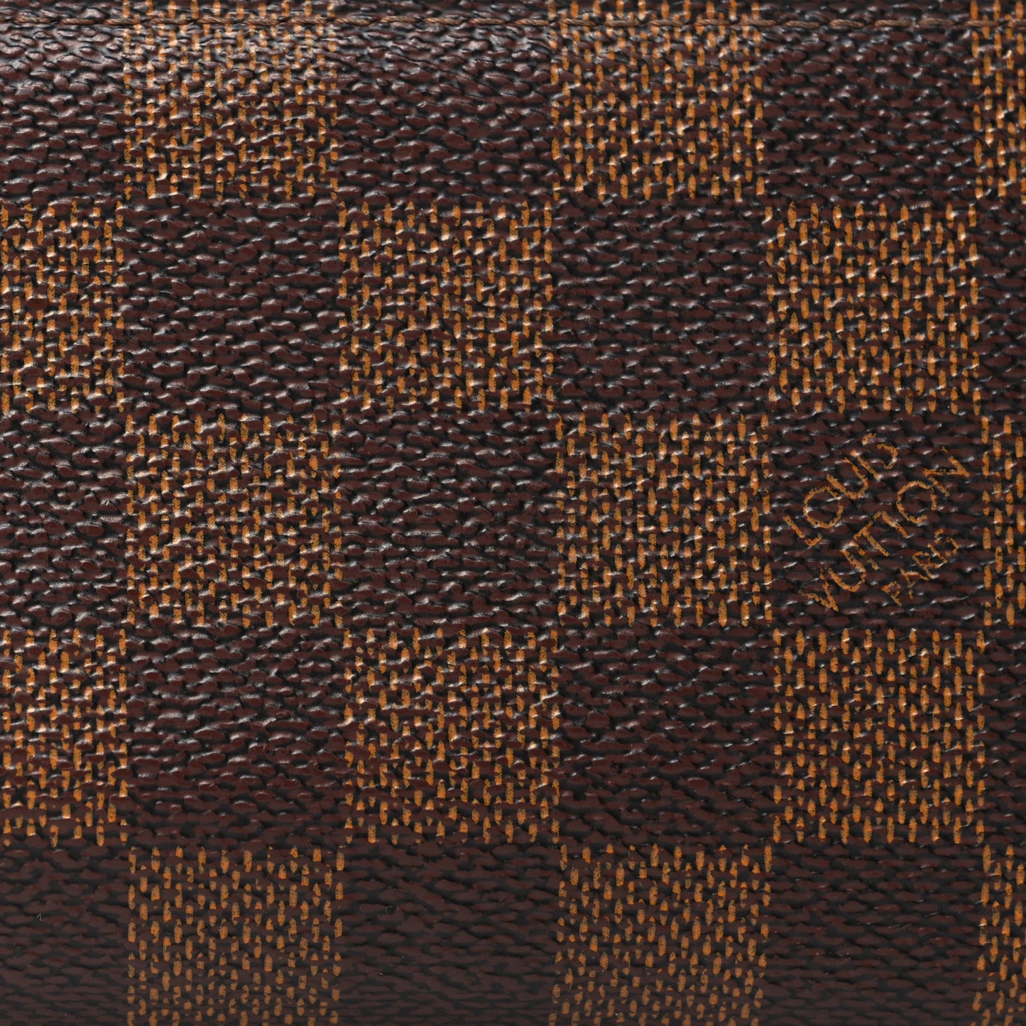 Damier Ebene Clemence Wallet Cherry