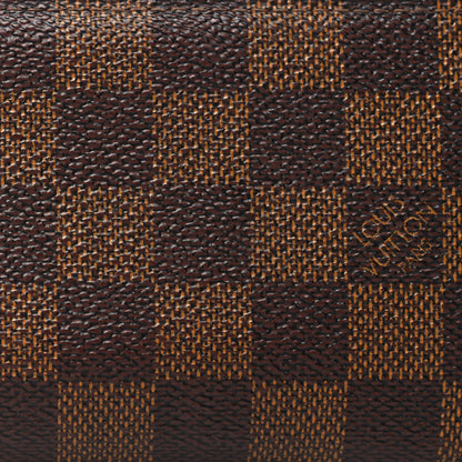 Louis Vuitton Damier Ebene Clemence Wallet Cherry 8 of 12