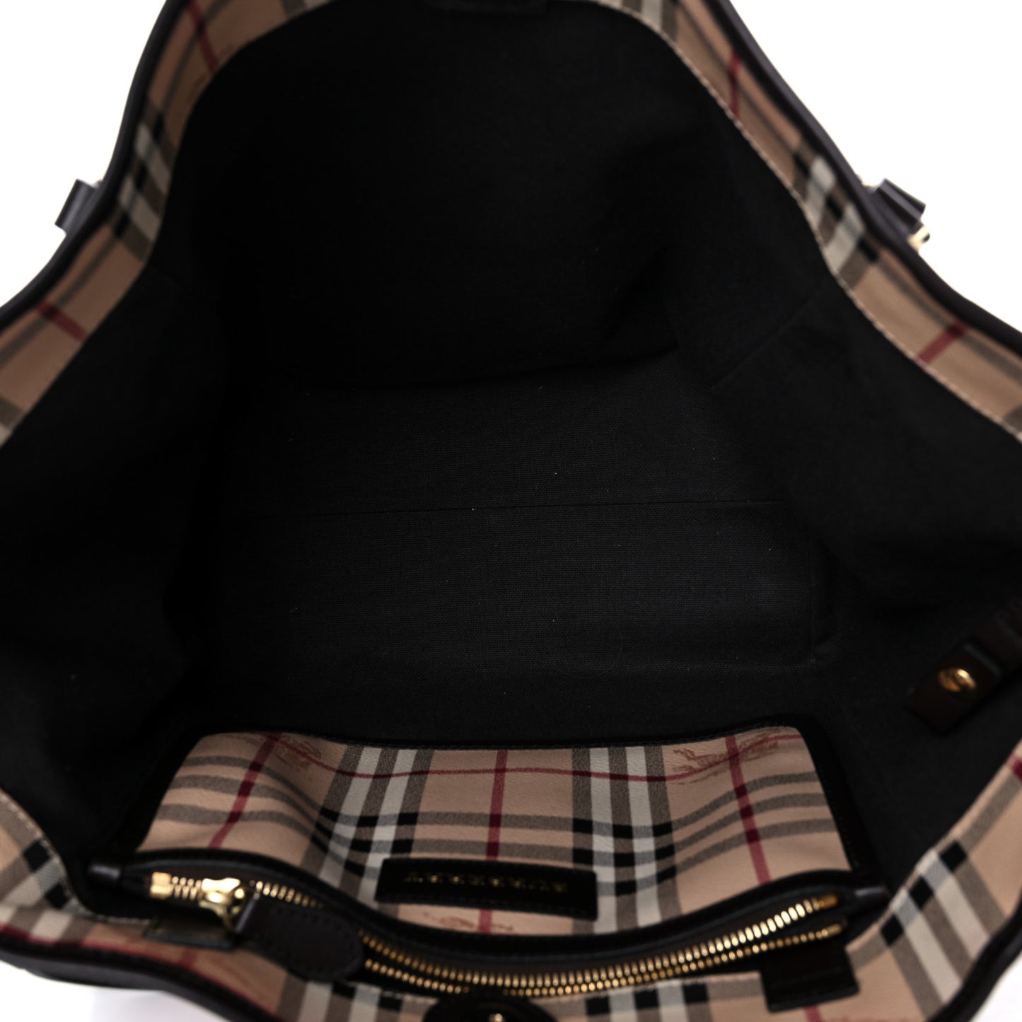 Haymarket Check Canterbury Tote Chocolate