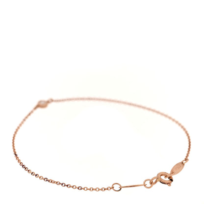 Tiffany 18K Rose Gold Diamond 03ct Elsa Peretti Diamonds by the Yard Bracelet 2 of 3
