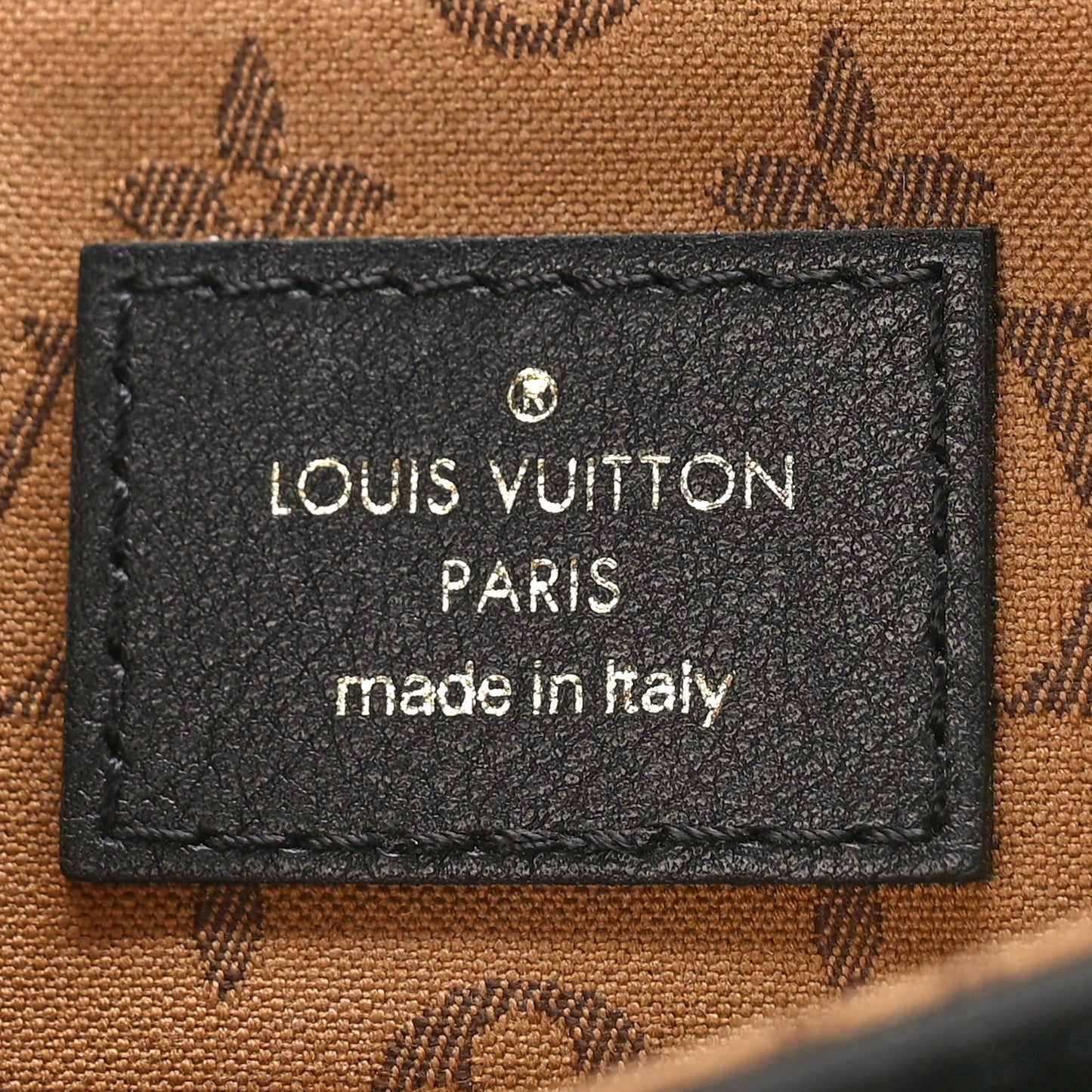Calfskin Monogram Metal Rendez-Vous Black