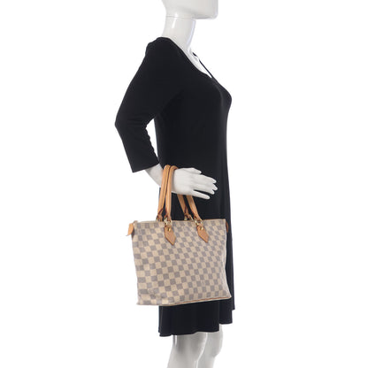 Louis Vuitton Damier Azur Saleya PM 2 of 18