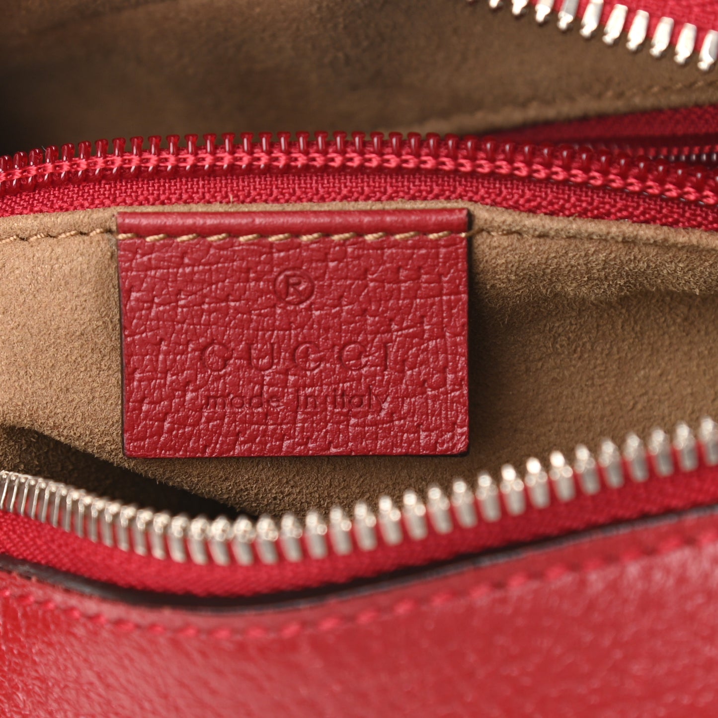 GG Supreme Monogram Tian Web Camera Bag Beige Multicolor Red