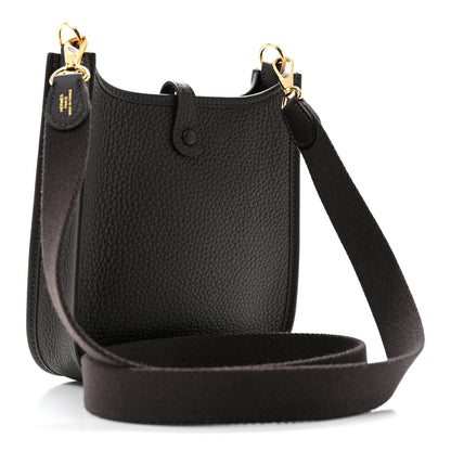 Hermes Taurillon Clemence Evelyne TPM Bai Brun 3 of 11