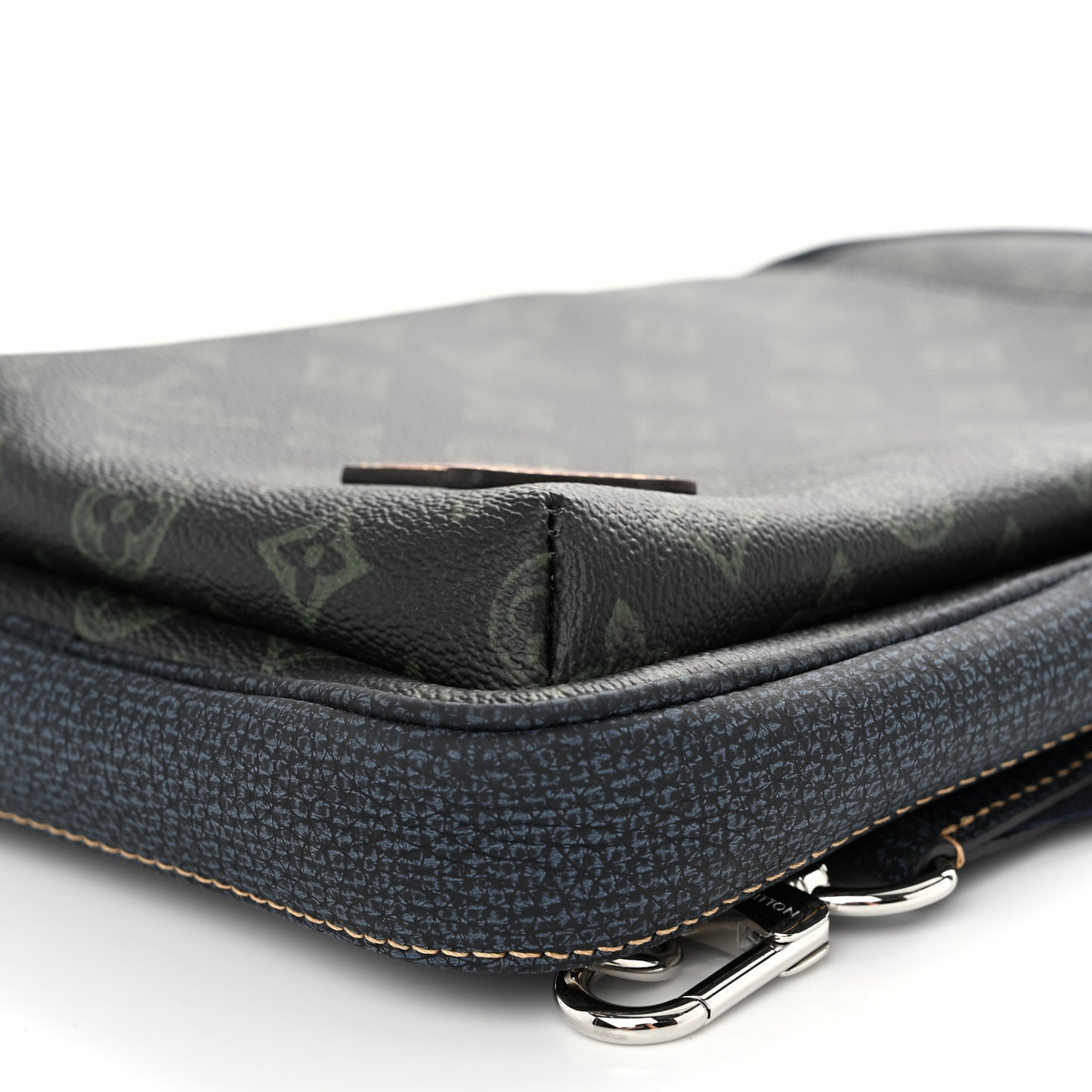 Monogram Record Fall Avenue Sling Bag Dark Green