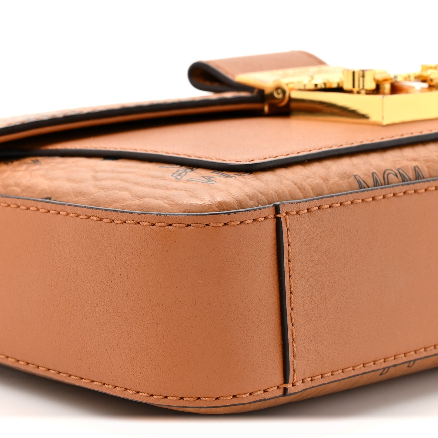 Visetos Small Millie Crossbody Belt Bag Cognac