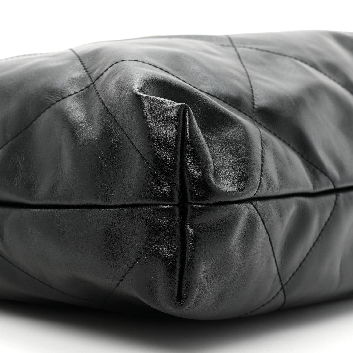 Chanel Shiny Calfskin Quilted Chanel 22 Black 11 of 11