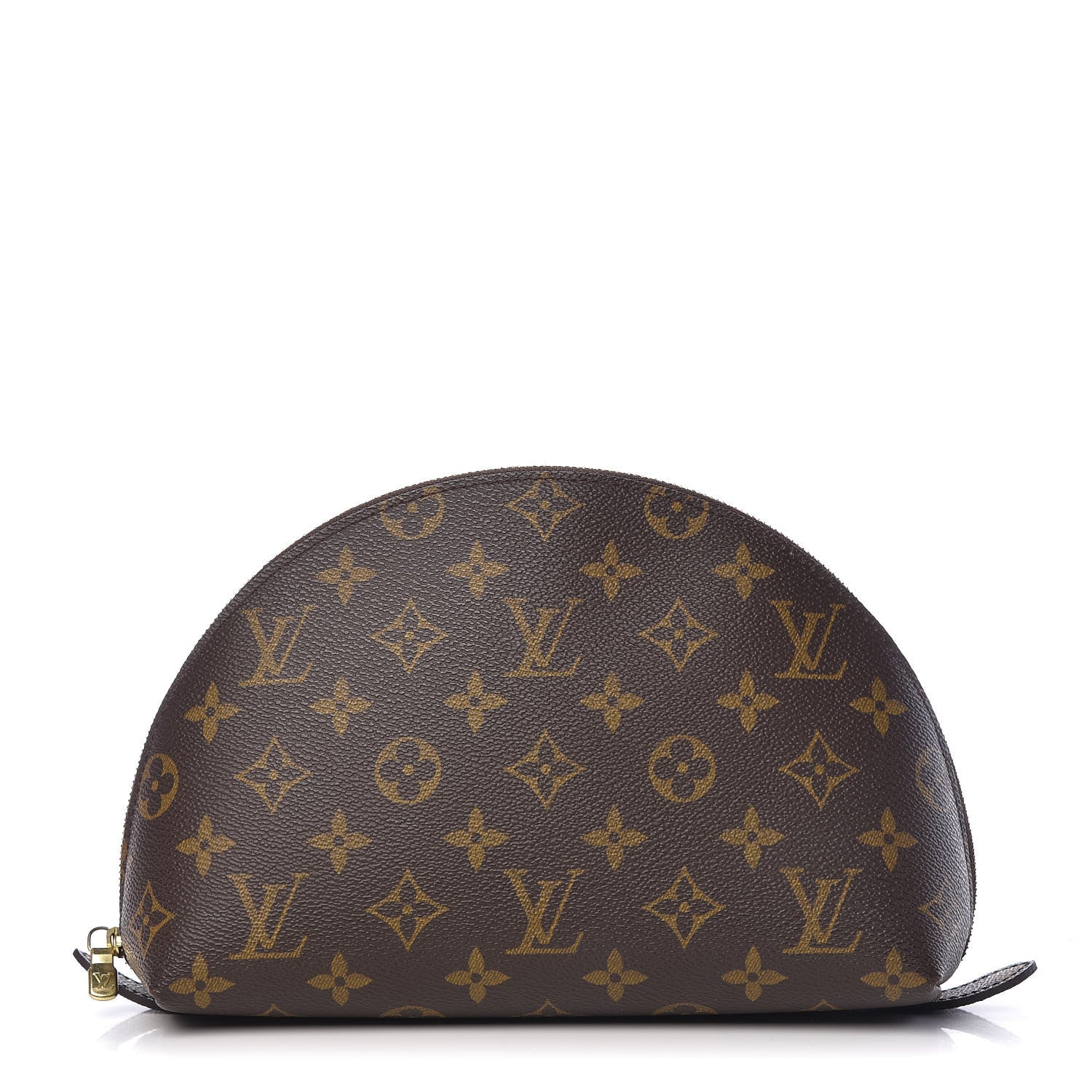 Louis Vuitton Monogram Trousse Demi Ronde 1 of 11