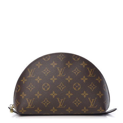 Louis Vuitton Monogram Trousse Demi Ronde 1 of 11