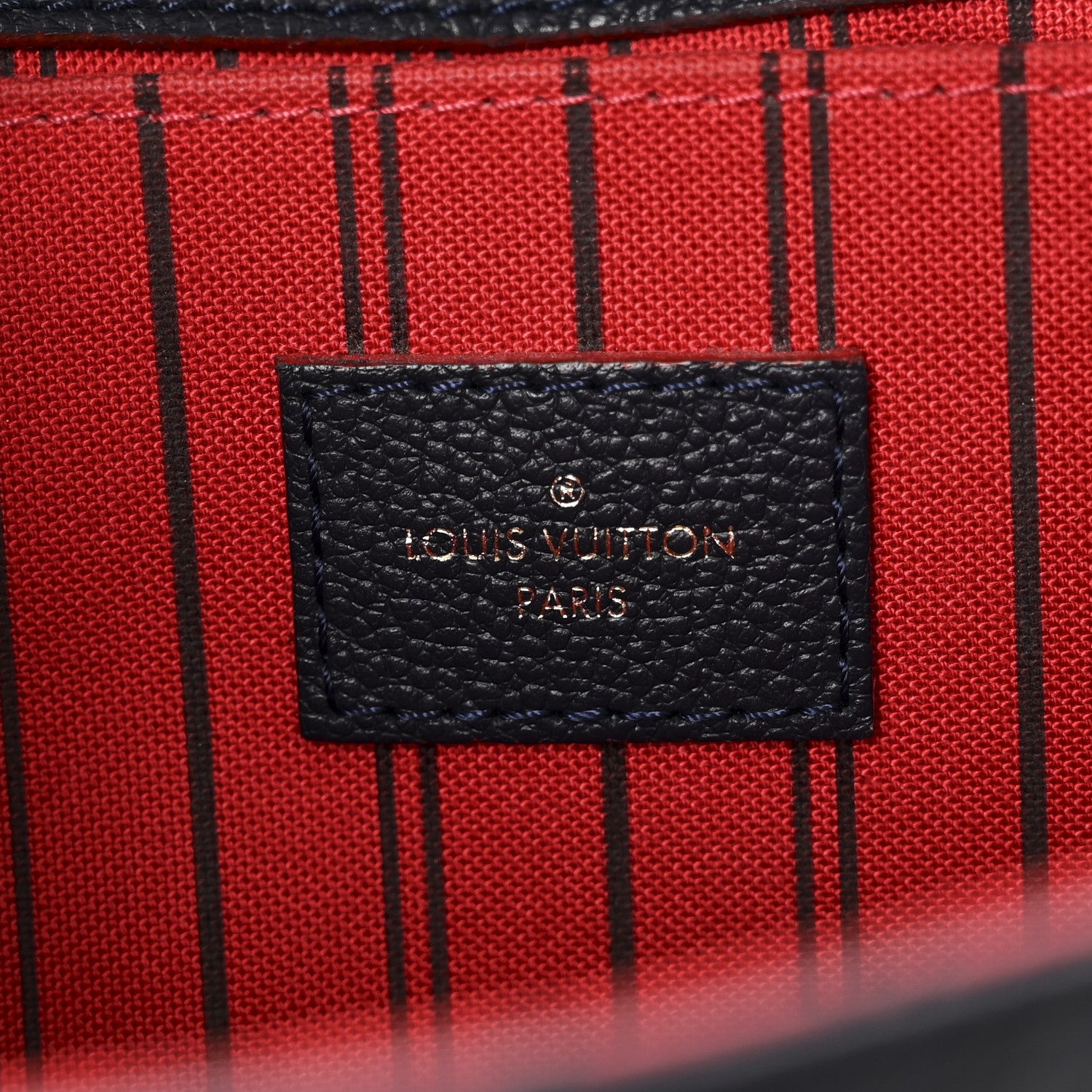 Louis Vuitton Empreinte Pochette Metis Marine Rouge 6 of 11