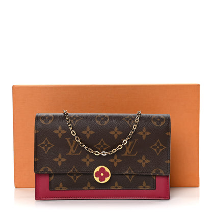 Louis Vuitton Monogram Flore Chain Wallet Fuchsia 11 of 11