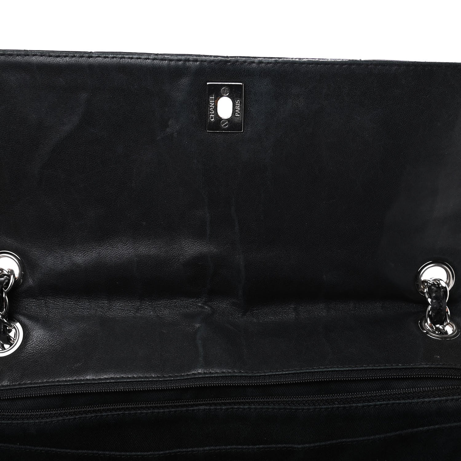 Chanel Vinyl Quilted In the Business Flap Bag Black 5 of 11