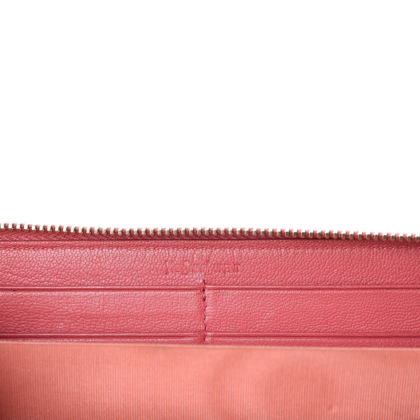 Chevre Belle De Jour Zip Around Wallet Pink