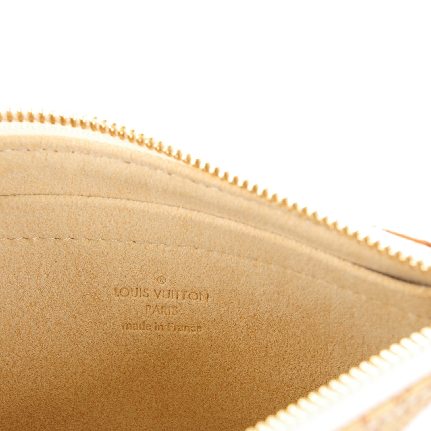 Louis Vuitton Damier Azur Trunks Labels Pochette Milla MM 6 of 7