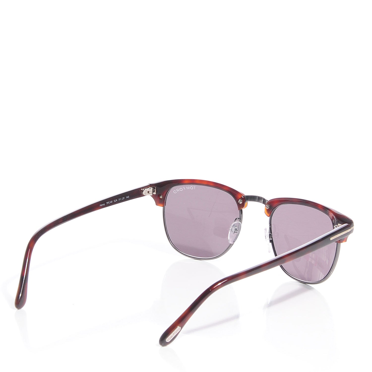 Tom Ford Tortoise Shell Henry Sunglasses TF248 2 of 7