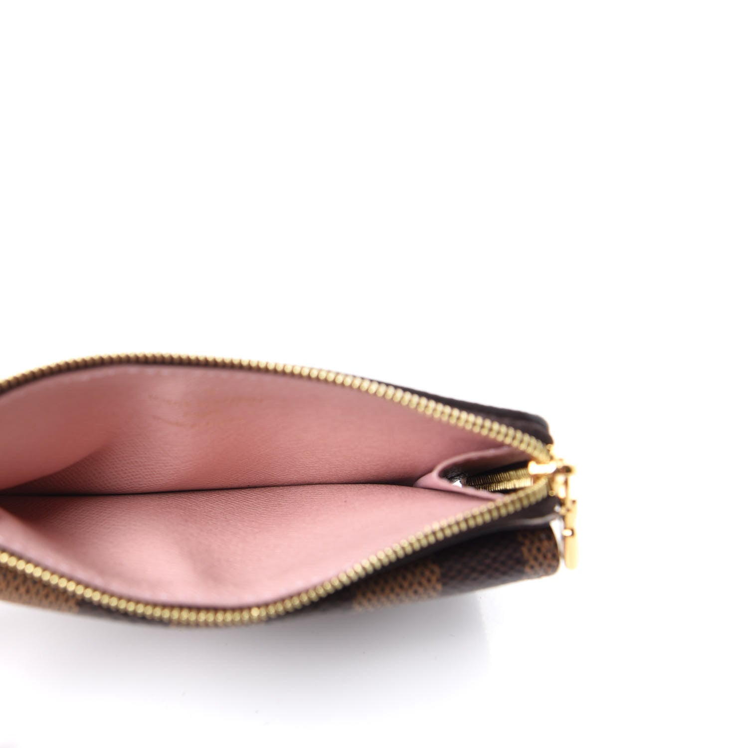 Louis Vuitton Damier Ebene Recto Verso Card Holder Rose Ballerine 5 of 7