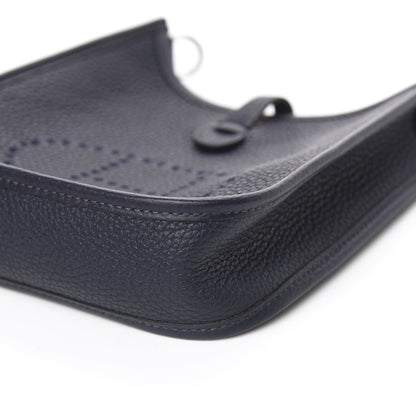 Hermes Taurillon Clemence Evelyne TPM Bleu Nuit 9 of 11